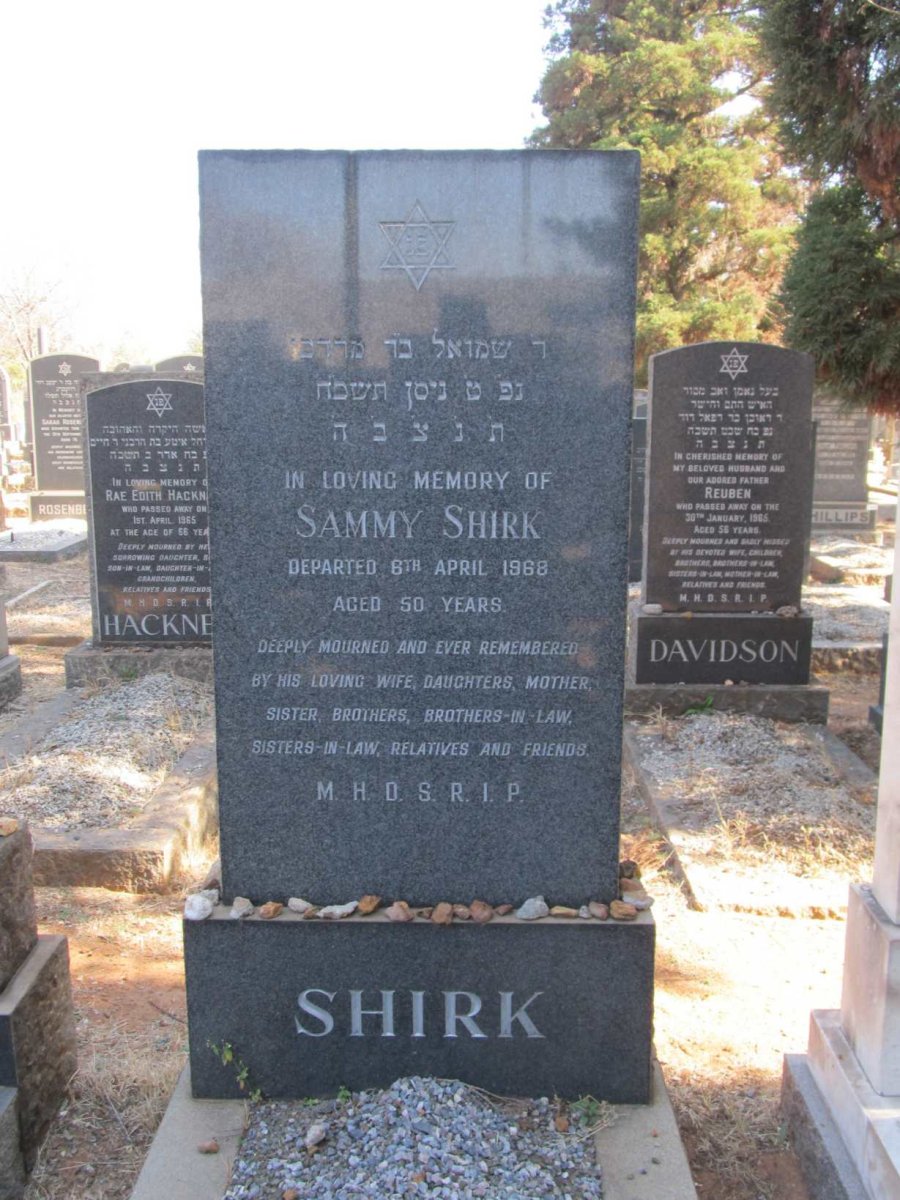 SHIRK Sammy -1968