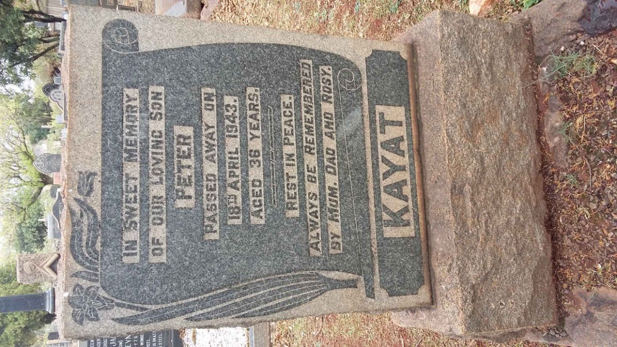 KAYAT Peter -1943