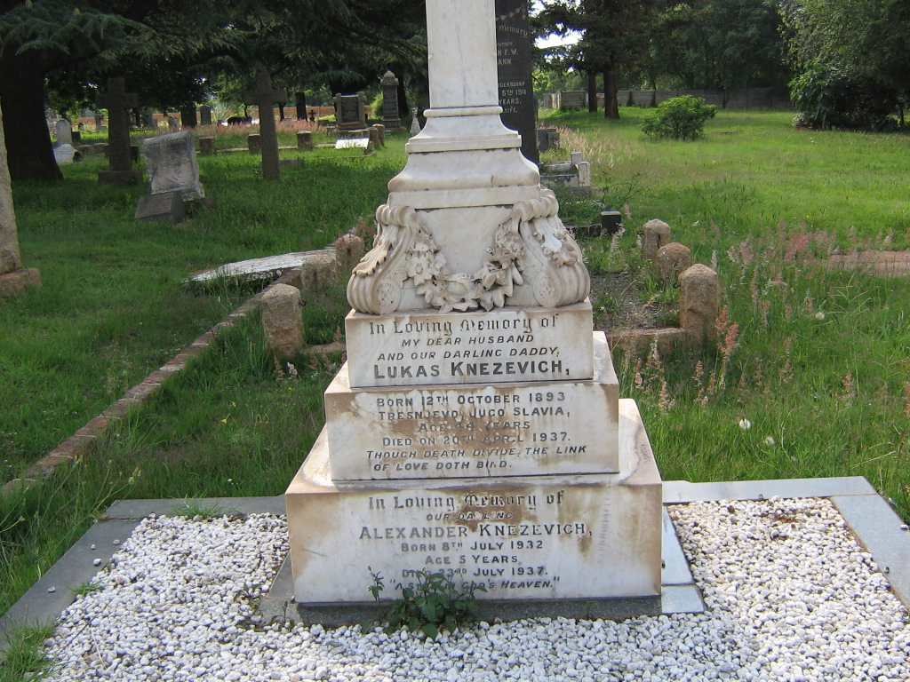KNEZEVICH Lukas 1893-1937 :: KNEZEVICH Alexander  1932-1937