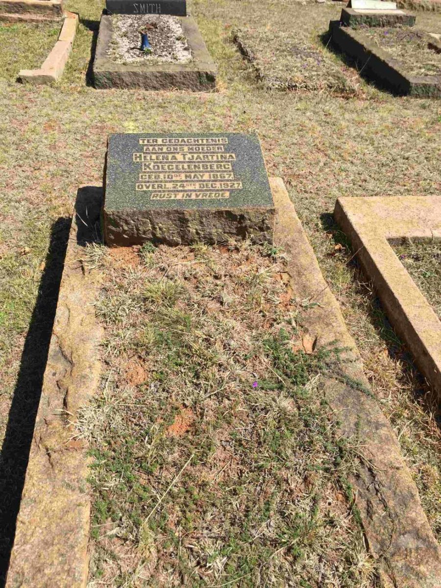 KOEGELENBERG Helena Tjartina 1867-1927