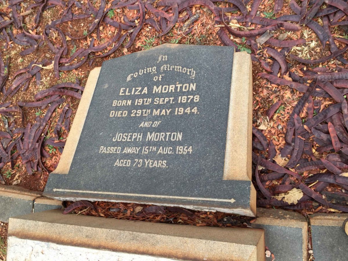 MORTON Joseph -1954 &amp; Eliza 1878-1944