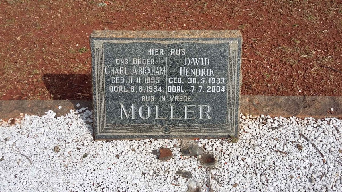 MÖLLER Charl Abraham 1895-1964 :: MÖLLER David Hendrik 1933-2004