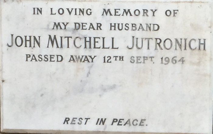 JUTRONICH John Mitchell -1964