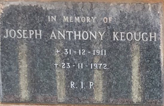 KEOUGH Joseph Anthony 1911-1972