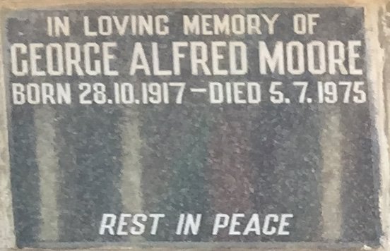 MOORE George Alfred 1917-1975