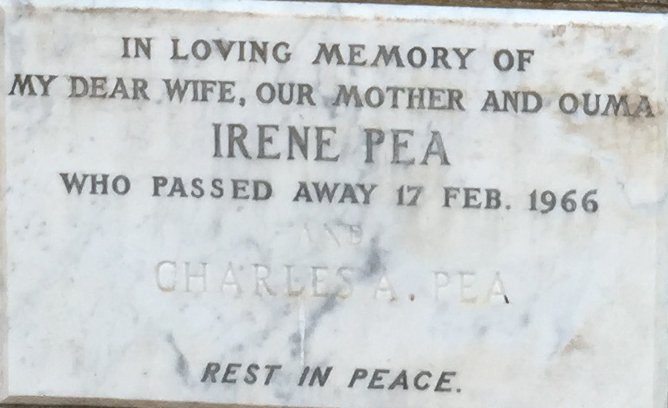 PEA Charles A. &amp; Irene -1966