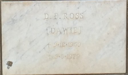 ROSS D.P. 1959-1979