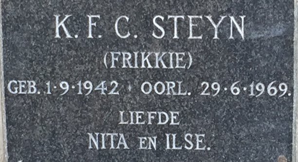 STEYN K.F.C. 1942-1969
