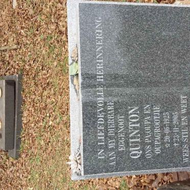 PAINTER Quinton 1925-2005