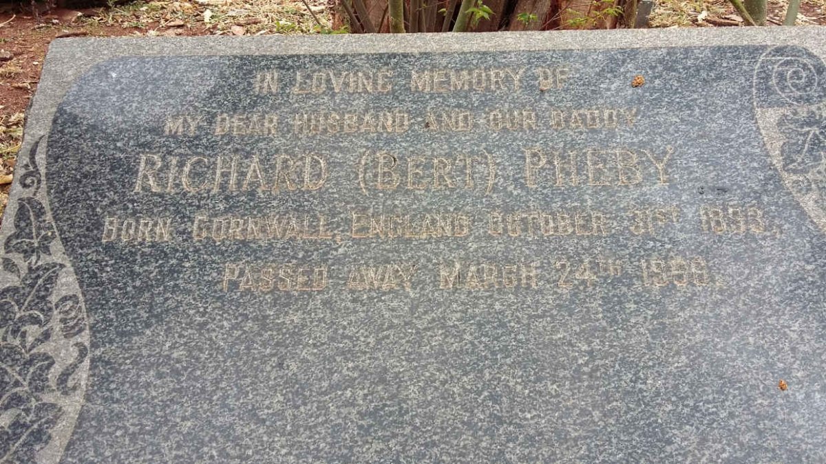 PHEBY Richard 1893-1956