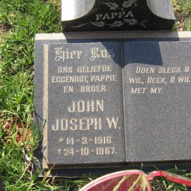 PETERSEN John Joseph W. 1916-1967