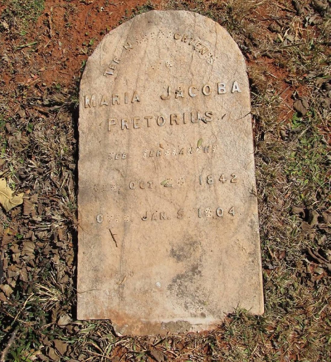 PRETORIUS Maria Jacoba 1842-1904