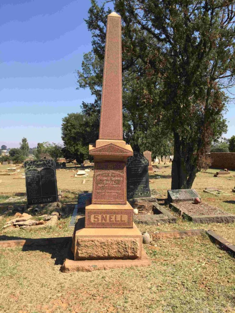 SNELL Ernest Skinner -1904
