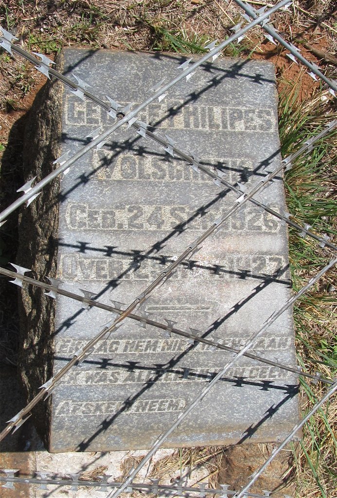 VOLSCHENK George Philipes 1926-1927