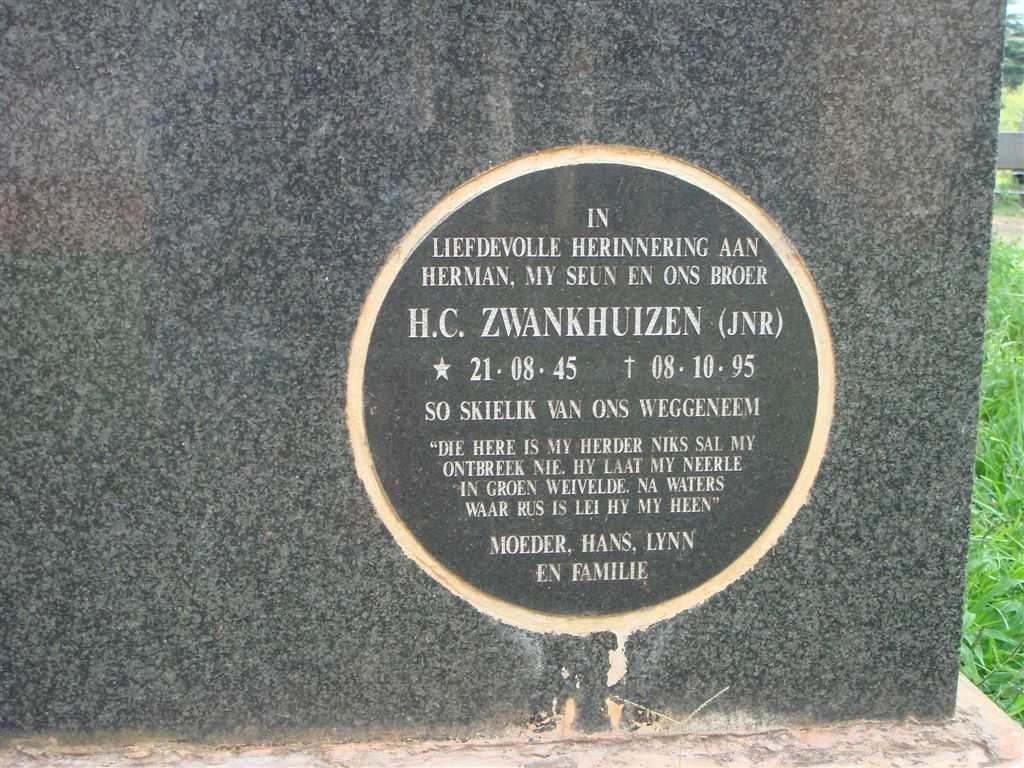 ZWANKHUIZEN H.C. 1945-1995