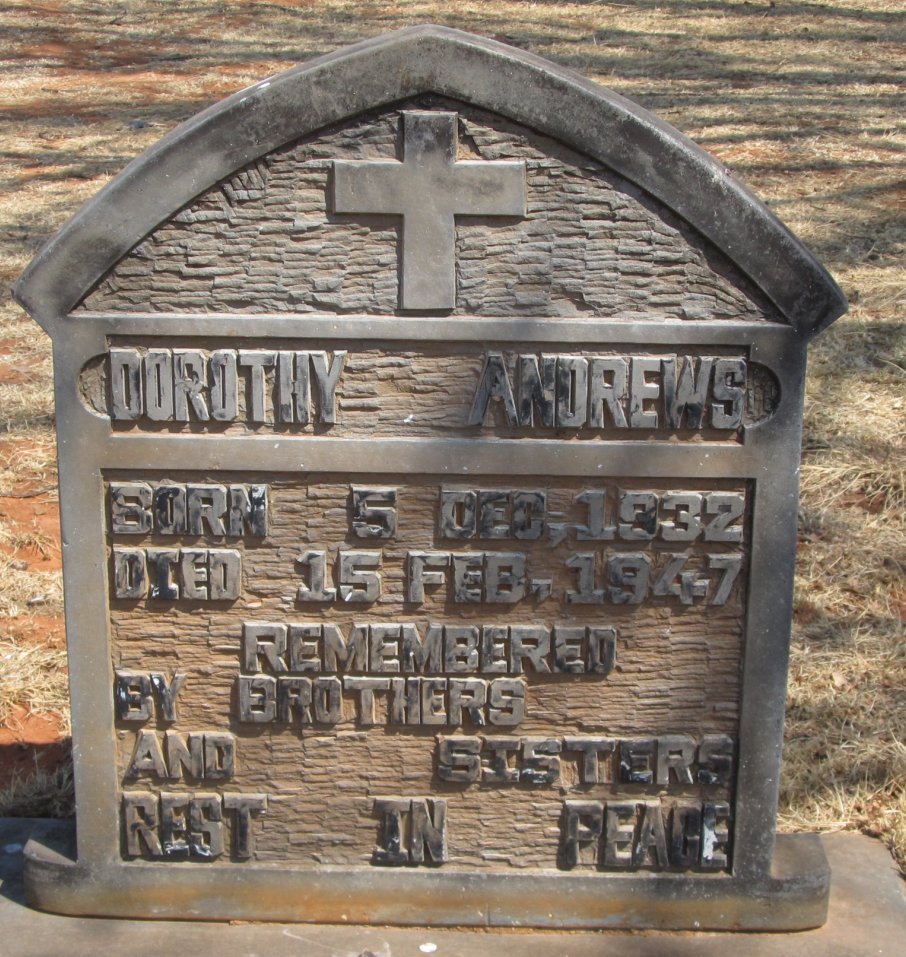 ANDREWS Dorothy 1932-1947