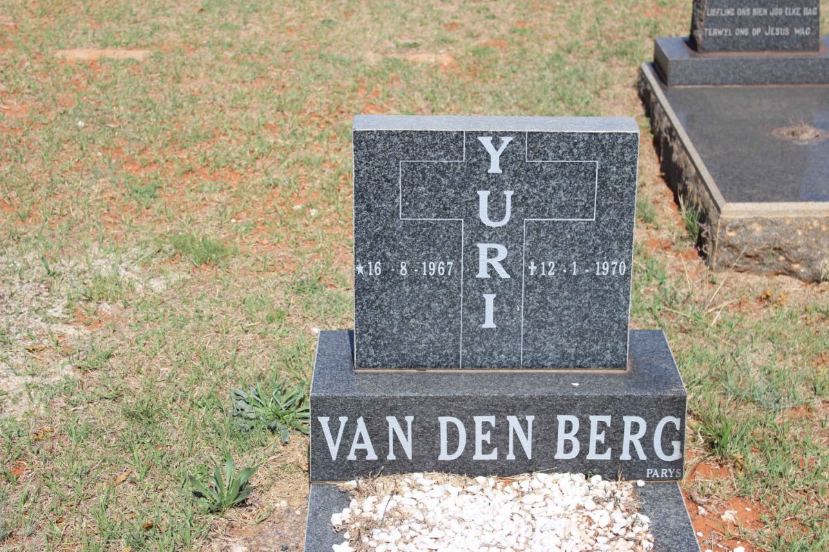 BERG Yuri, van den 1967-1971