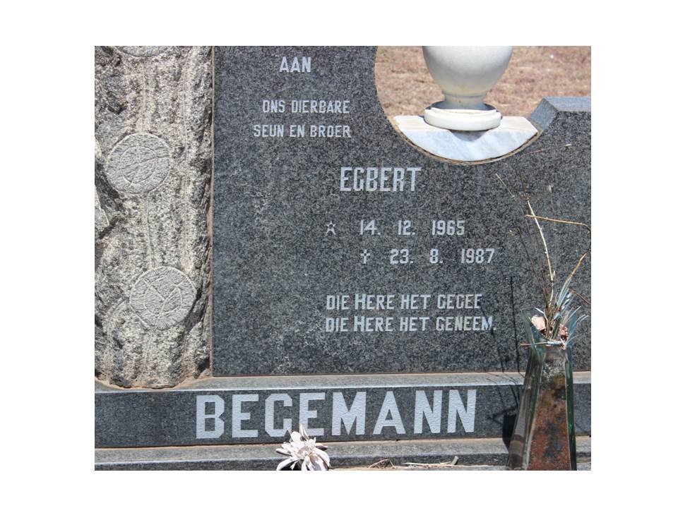 BEGEMANN Egbert 1965-1987