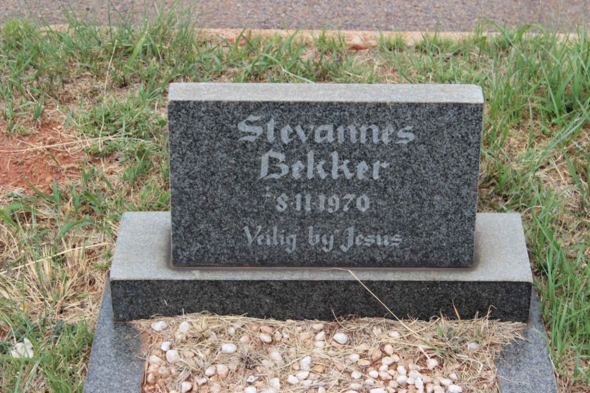 BEKKER Stevannes -1970