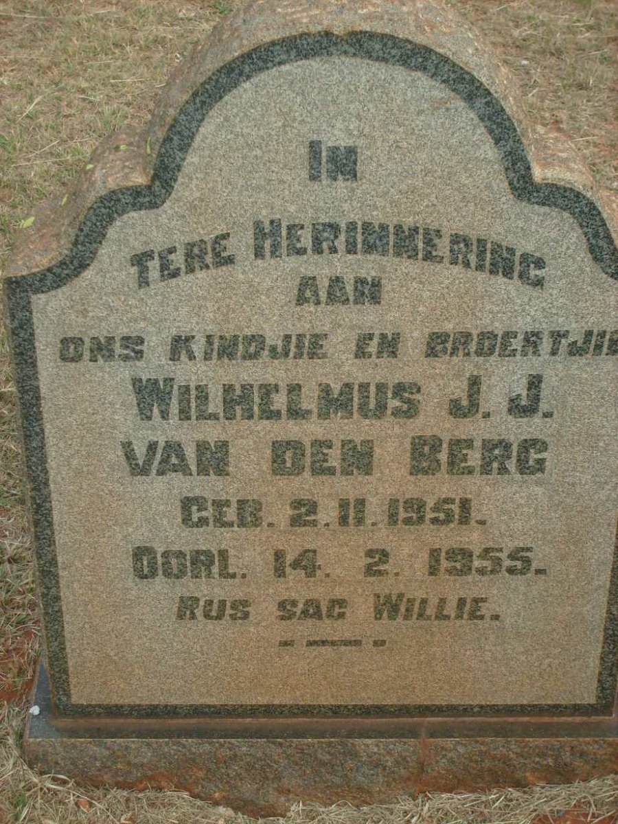 BERG Wilhelmus J.J, van den 1951-1955