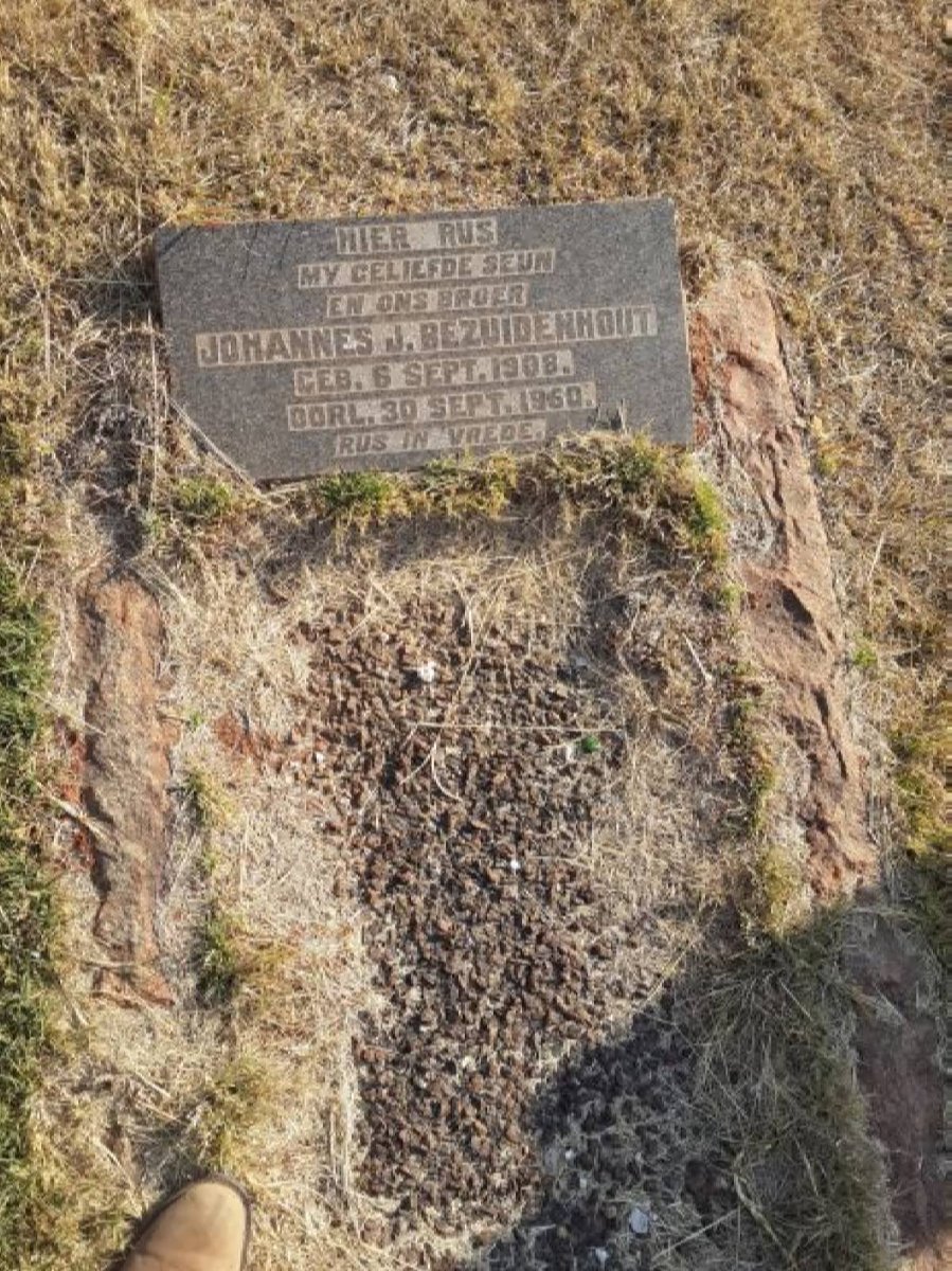 BEZUIDENHOUT Johannes J. 1908-1960