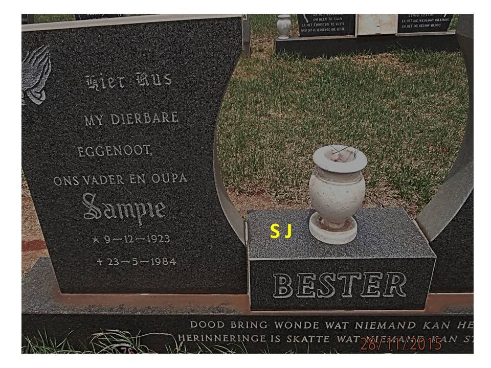 BESTER Sampie 1923-1984