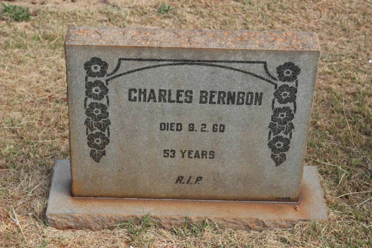 BERNBON Charles -1960