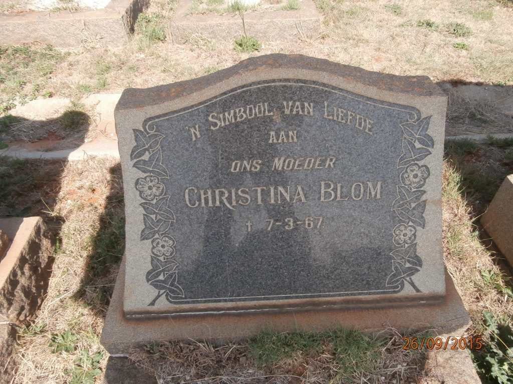 BLOM Christina -1967