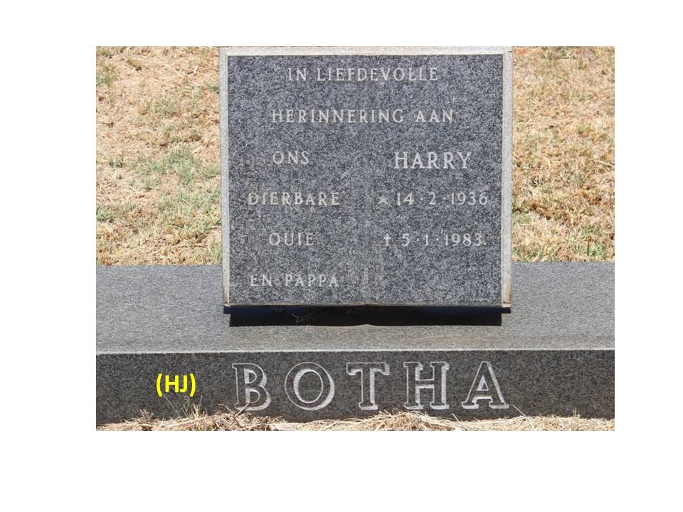 BOTHA H.J. 1936-1983