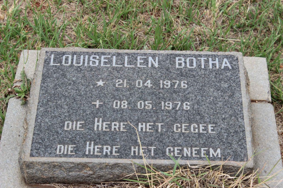 BOTHA Louisellen 1976-1976