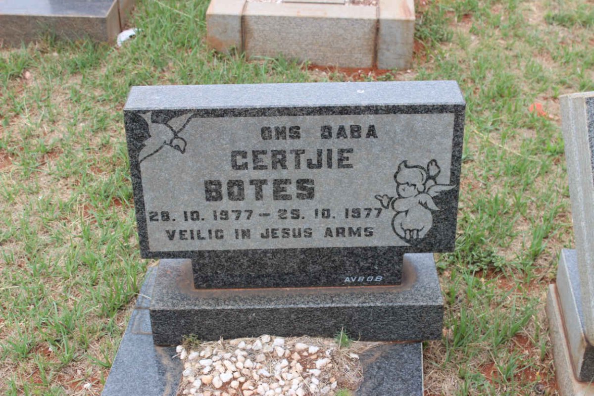 BOTES Gertjie 1977-1977