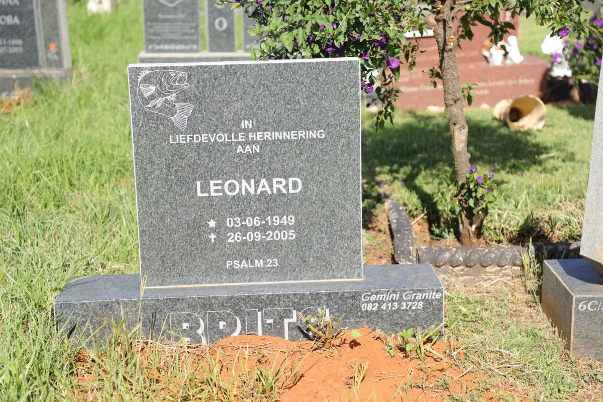 BRITS Leonard 1949-2005