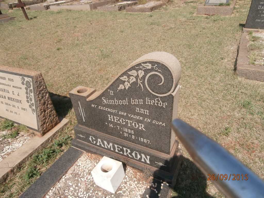 CAMERON Hector 1895-1967