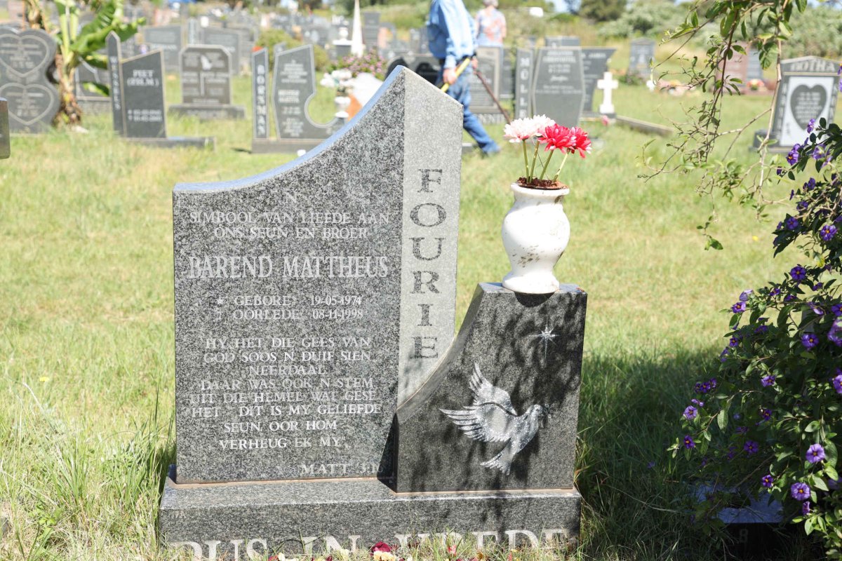 FOURIE Barend Mattheus 1974-1998