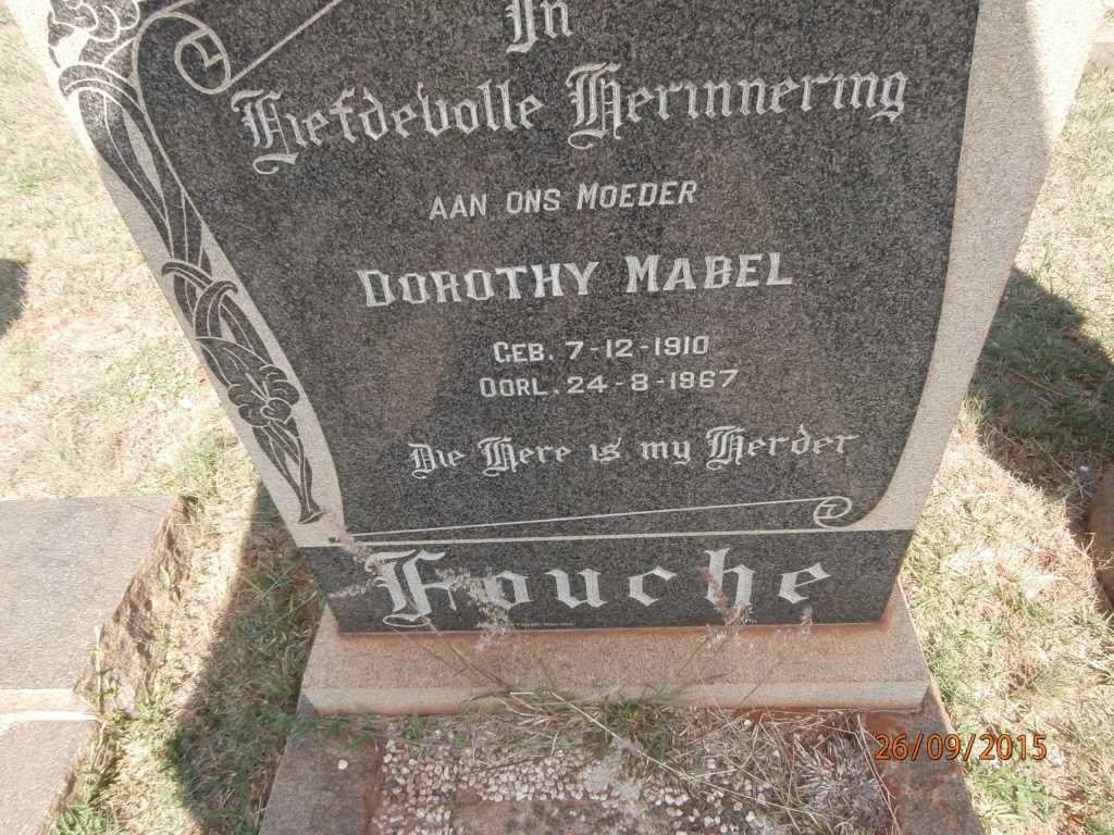 FOUCHE Dorothy Mabel 1910-1967
