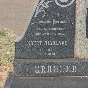 GROBLER Koert Nicolaas 1904-1979
