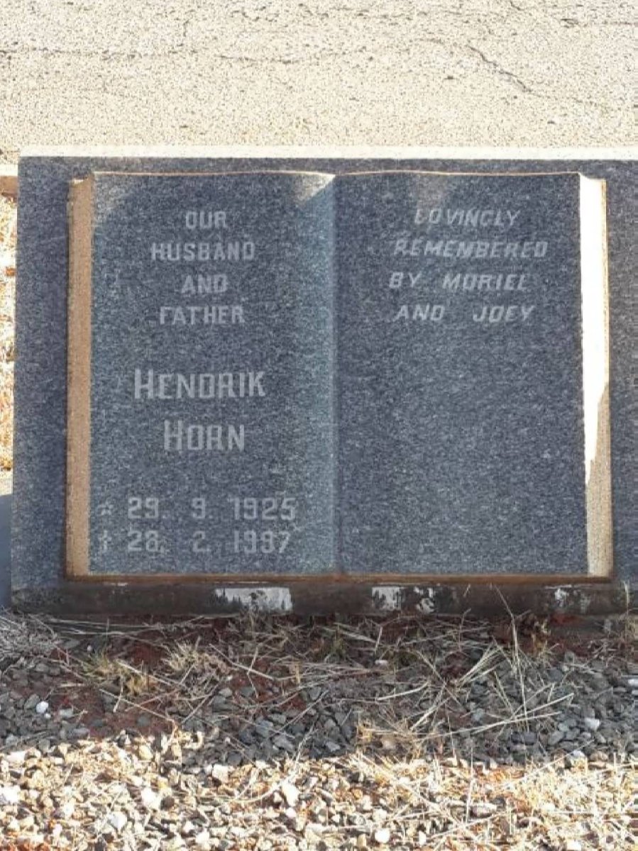 HORN Hendrik 1925-1997