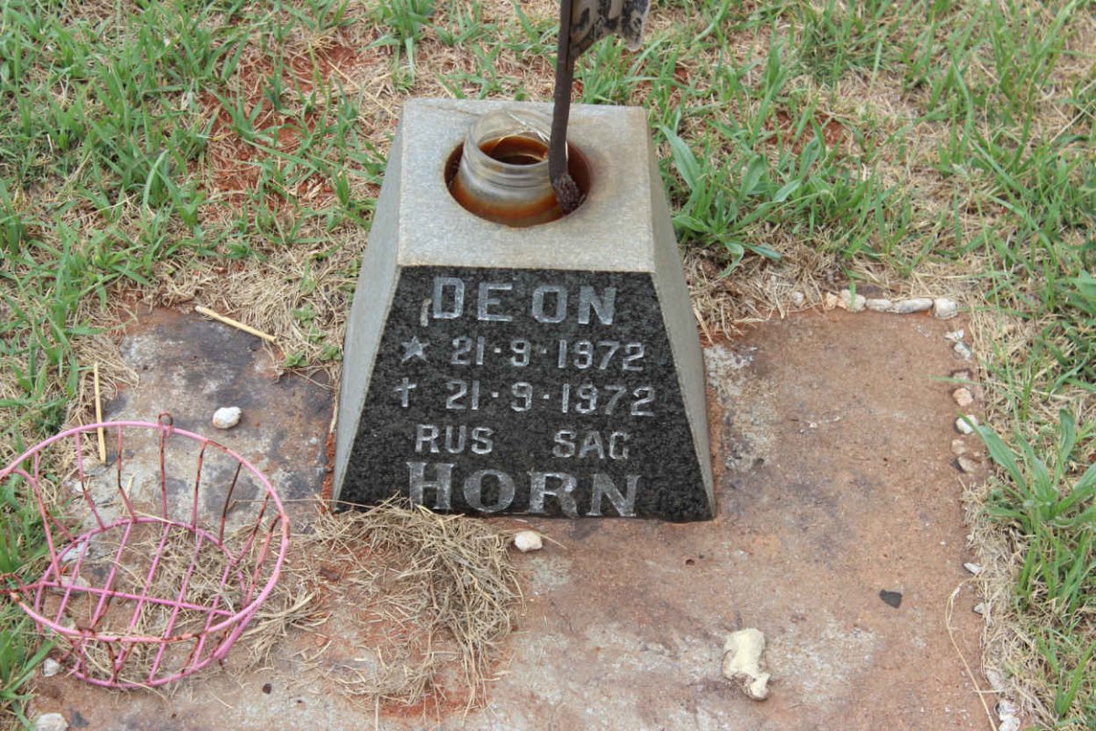 HORN Deon 1972-1972