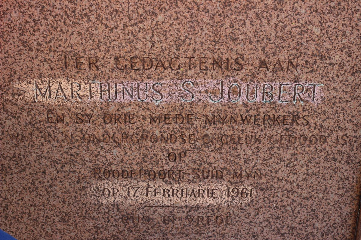 JOUBERT Marthinus S. -1961