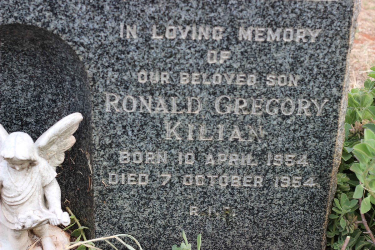 KILIAN Ronald Gregory 1954-1954