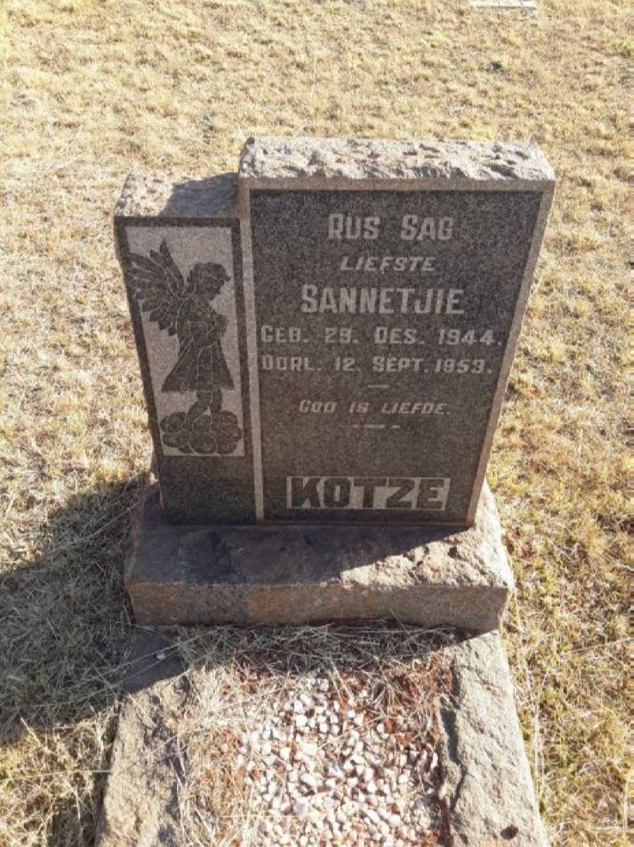 KOTZE Sannetjie 1944-1953