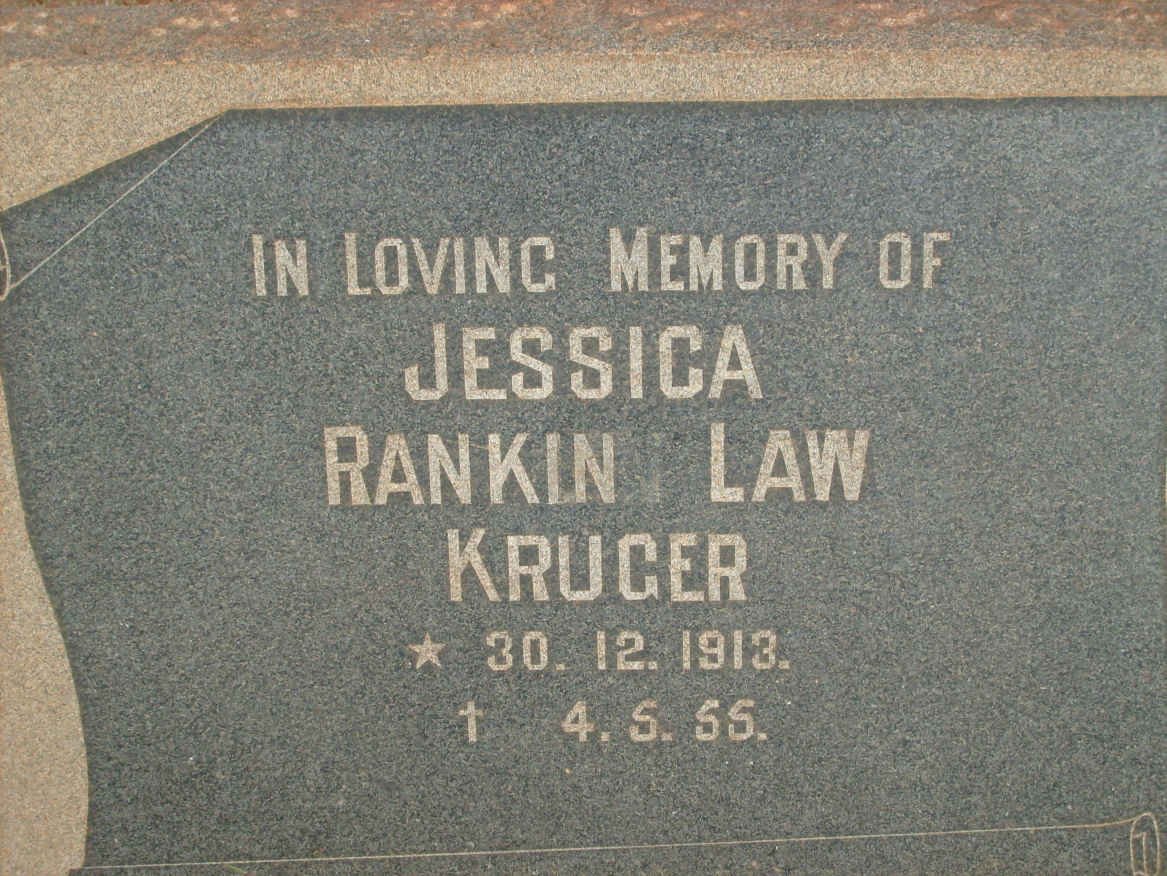 KRUGER Jessica Rankin? Law 1913-1955