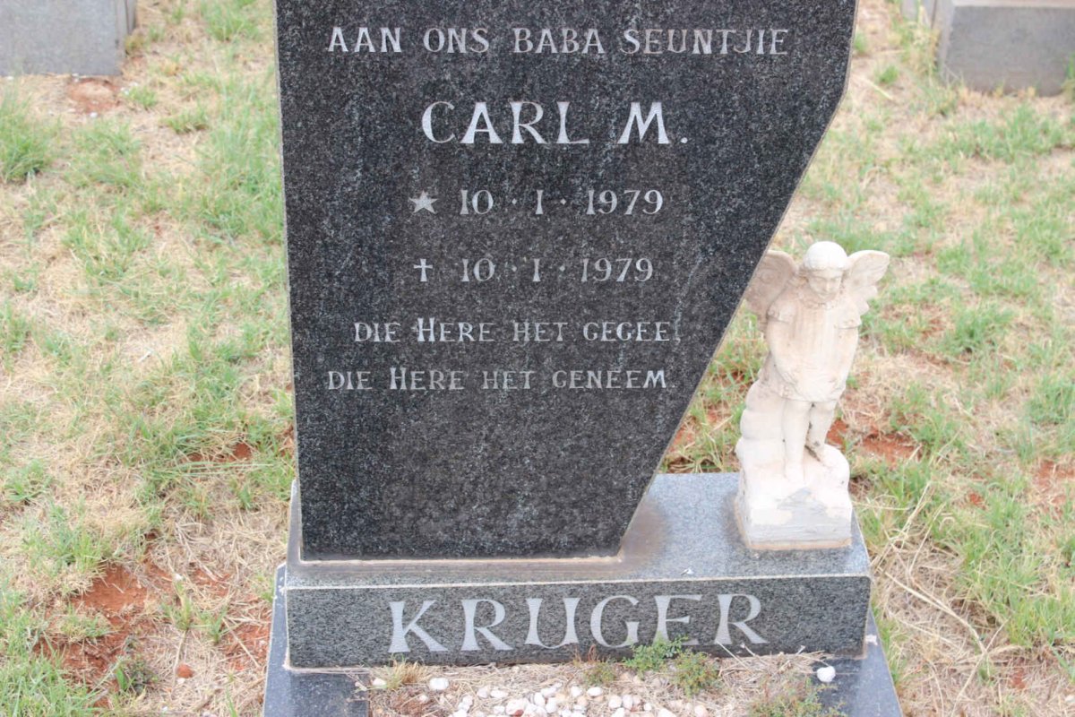 KRUGER Carl M. 1979-1979