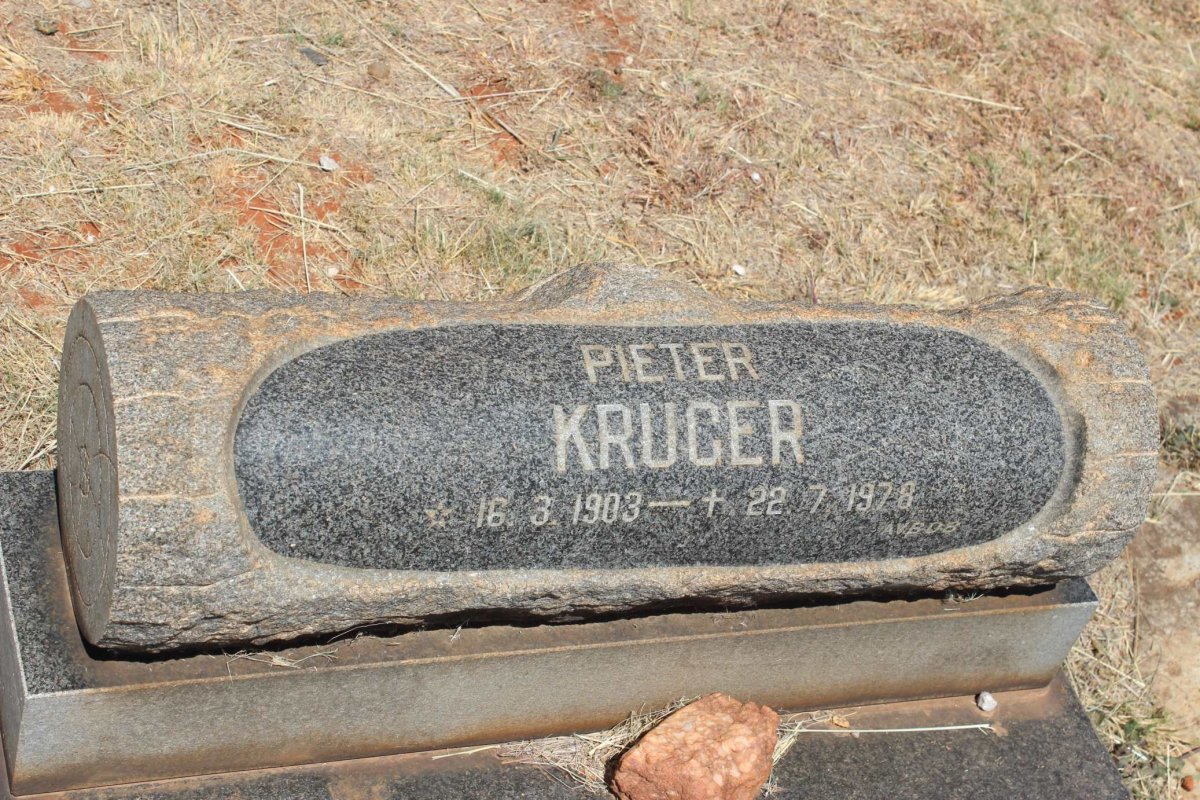 KRUGER Pieter 1903-1978