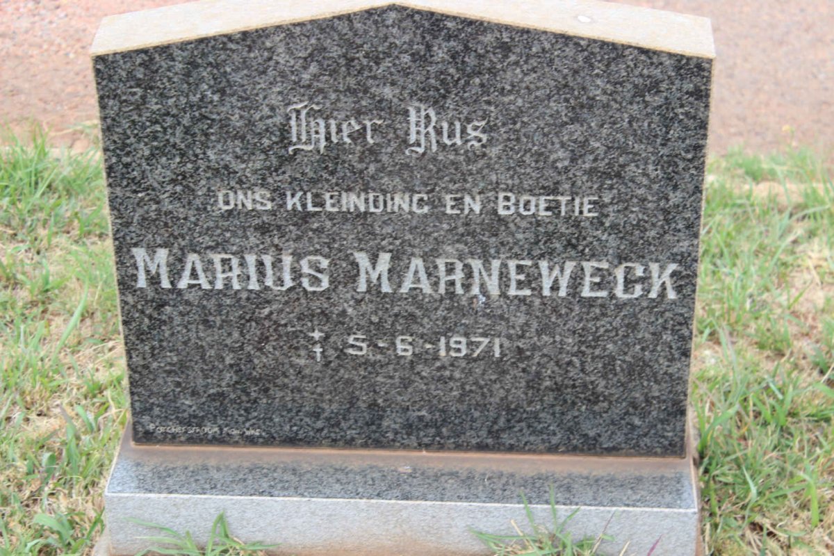 MARNEWECK Marnus 1971-1971