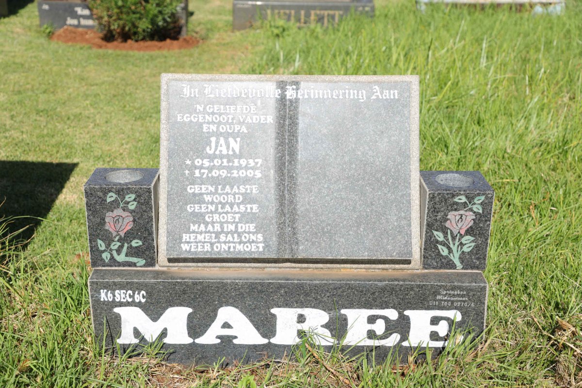 MAREE Jan 1937-2005