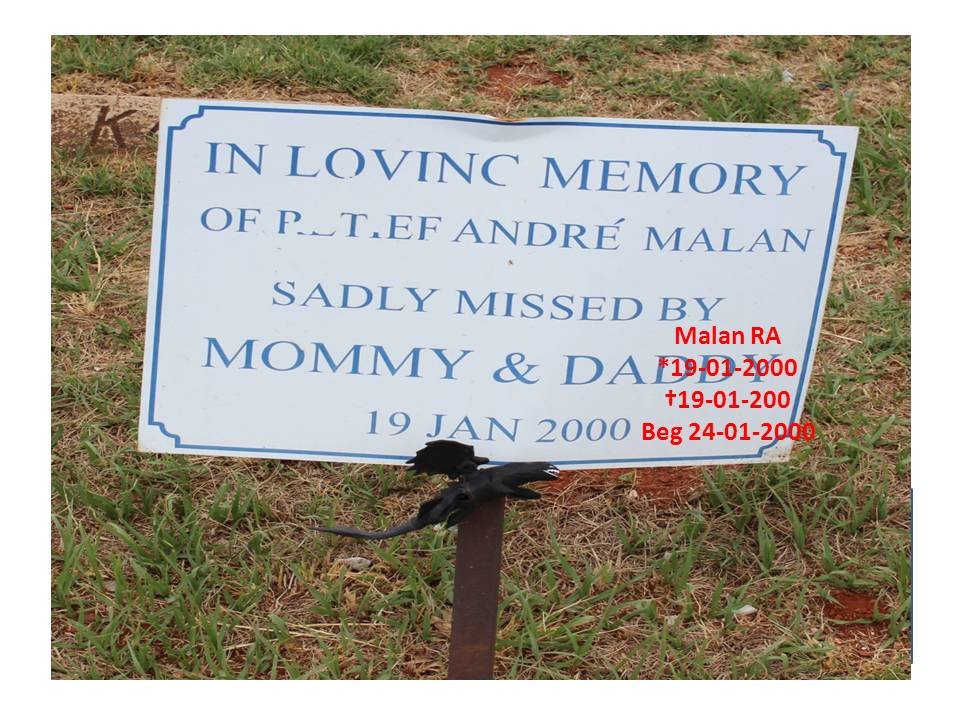 MALAN Retief André 2000-2000