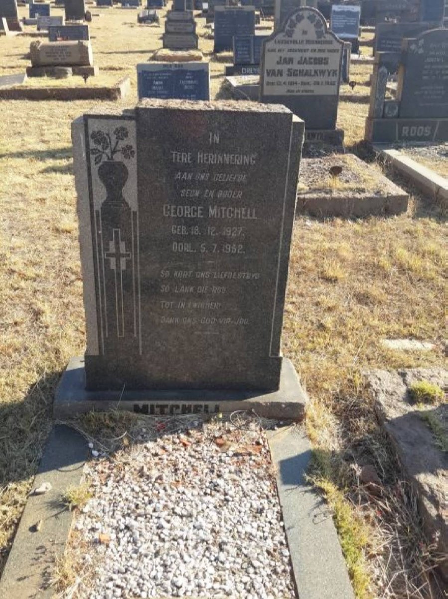 MITCHELL George 1927-1952