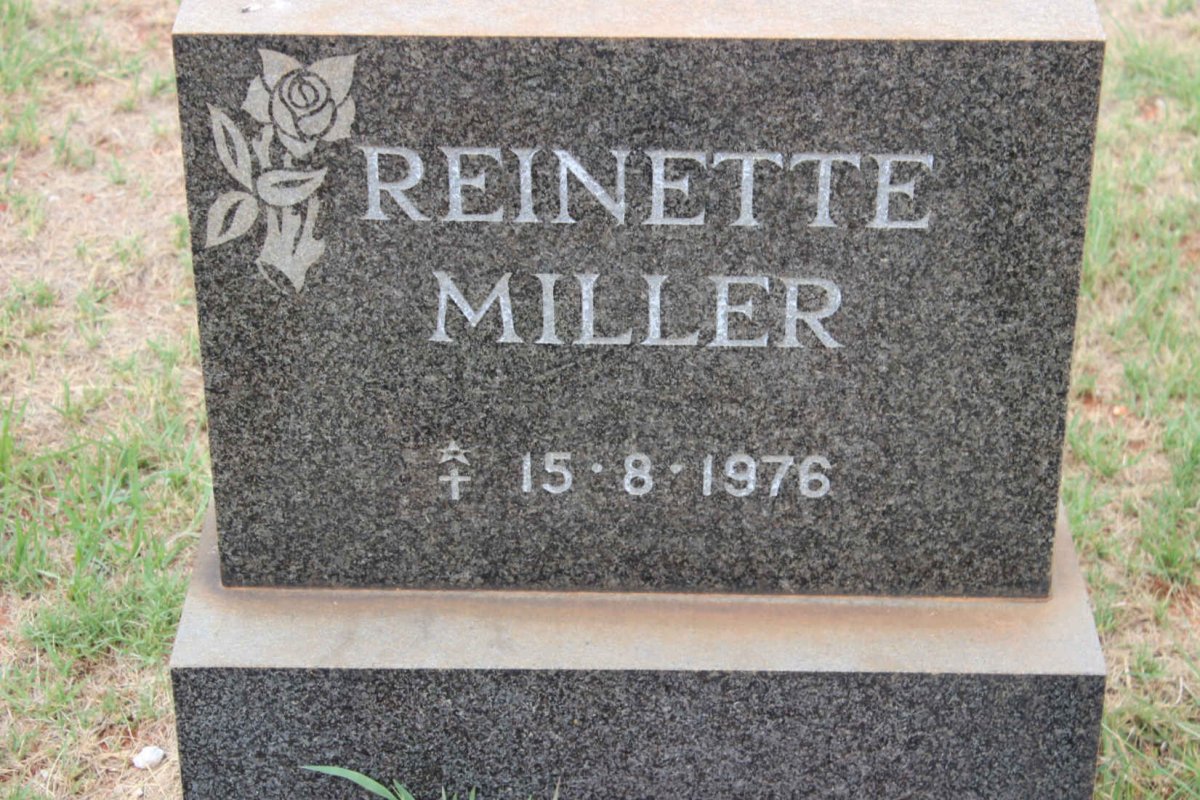 MILLER Reinette 1976-1976