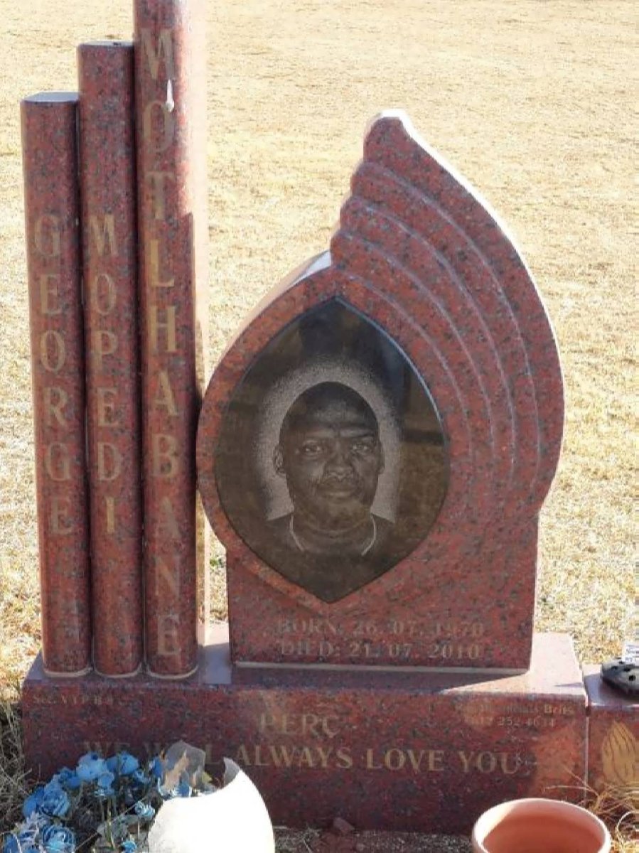 MOTLHABANE George Mopedi 1970-2010